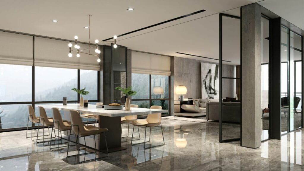 Marble Kitchen by Metrovation