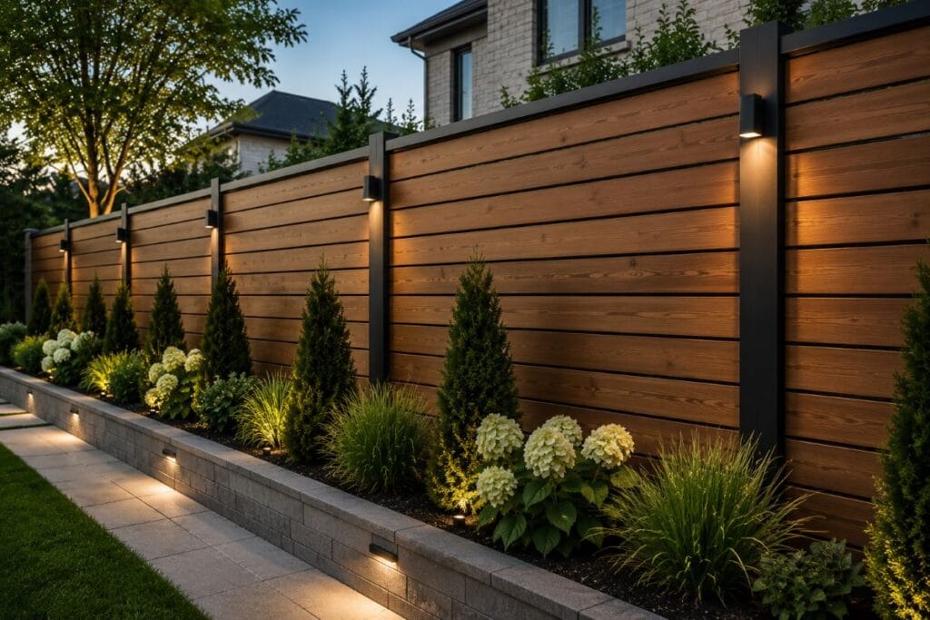 New Fence   Modern by Metrovation