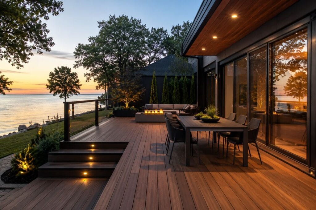 Oakville Lakeshore deck by Metrovation