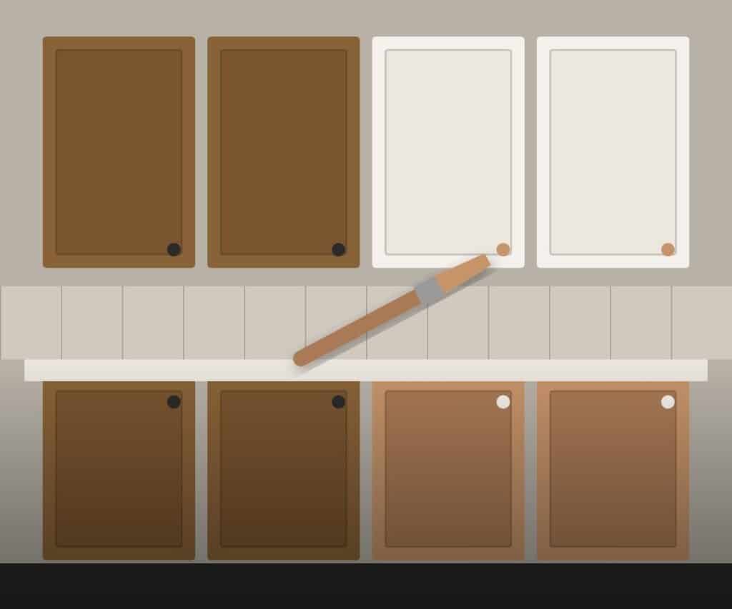cabinet painting mississauga hero by Metrovation